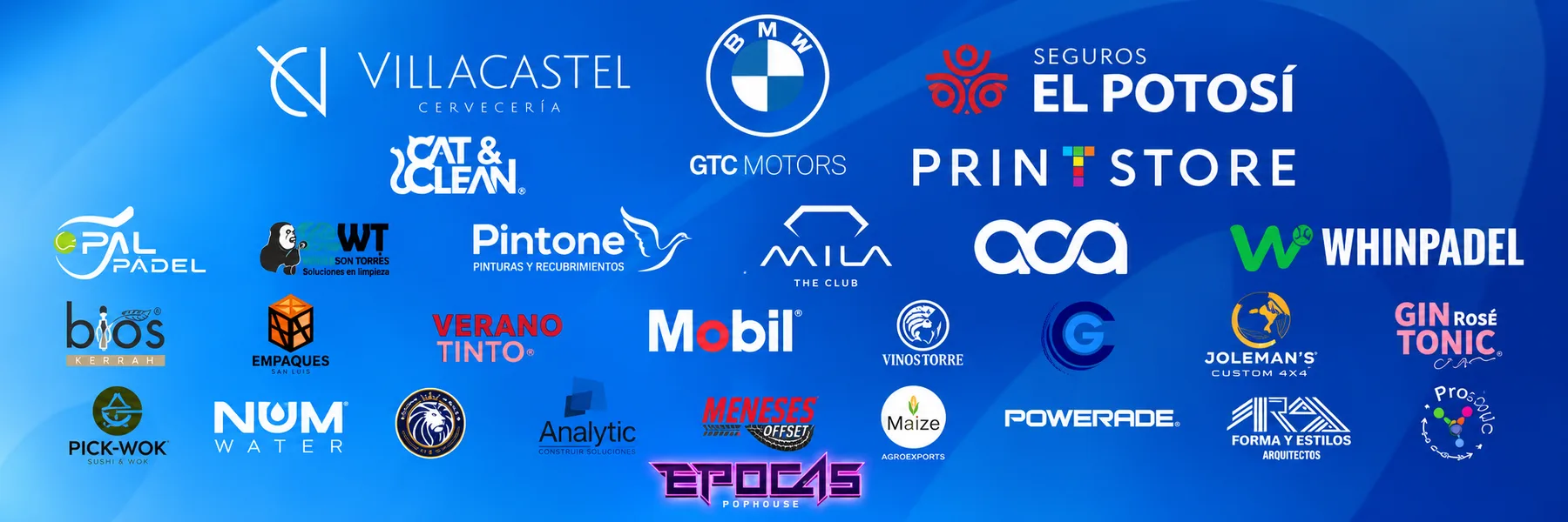 Patrocinadores del torneo
