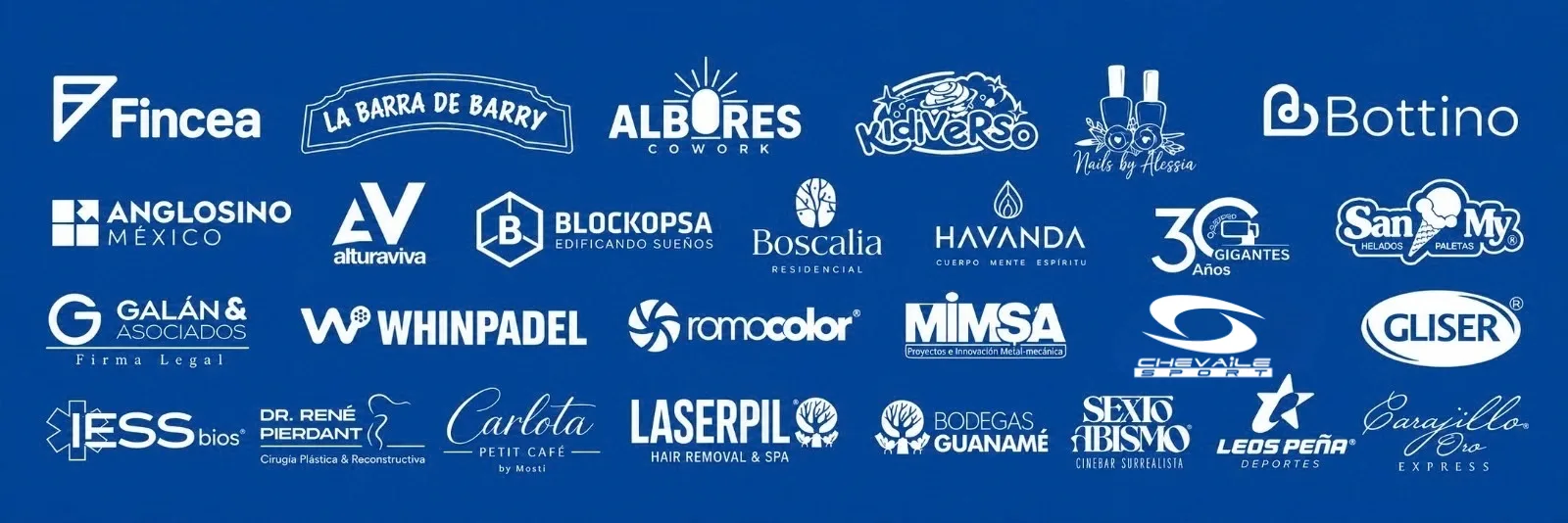 Patrocinadores del torneo