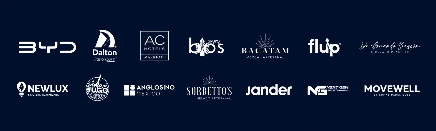 Patrocinadores del torneo